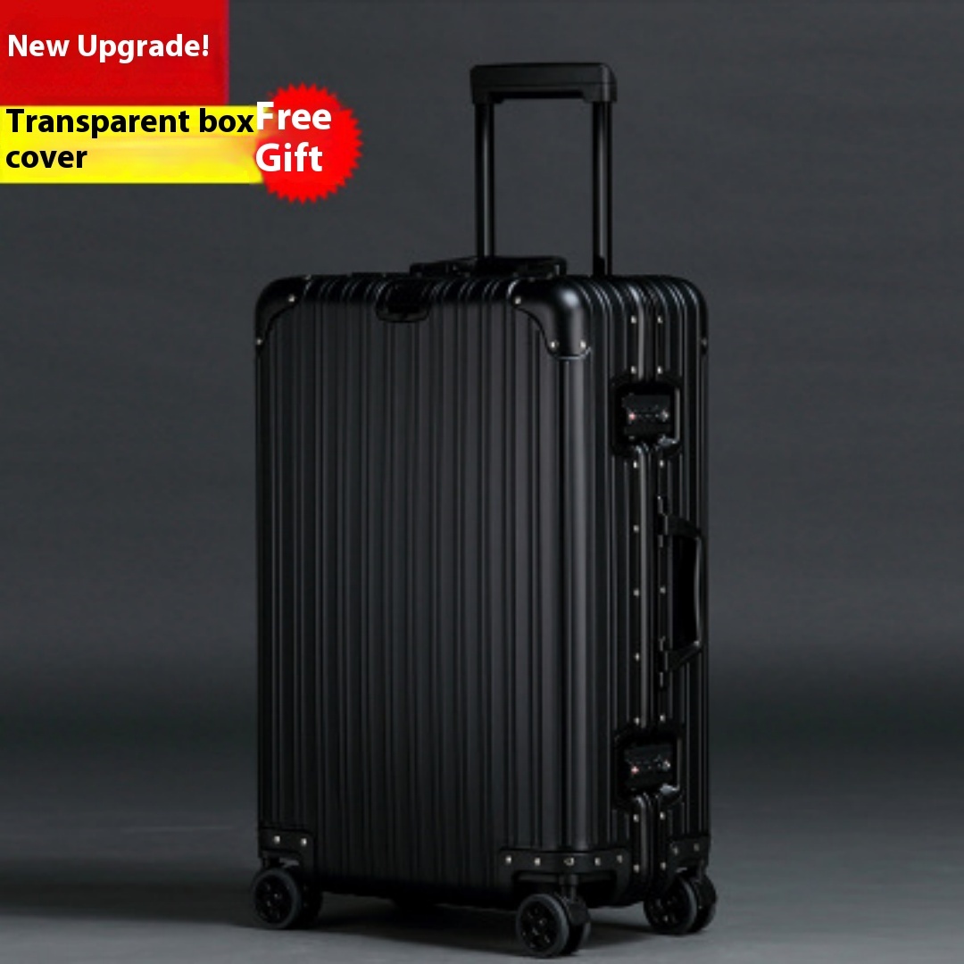 Men's And Women's Metal Travel Luggage - Image 5