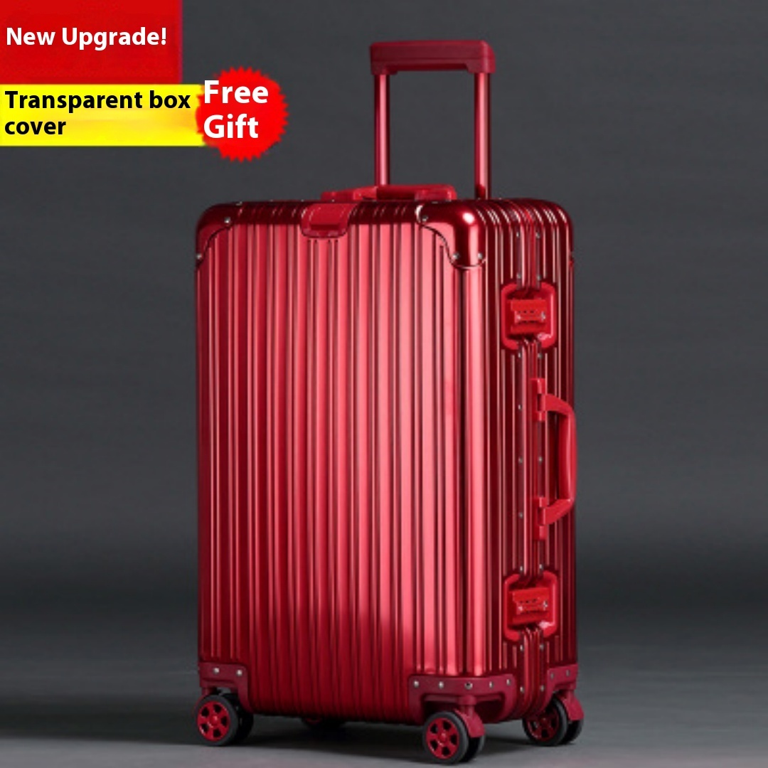 Men's And Women's Metal Travel Luggage - Image 2