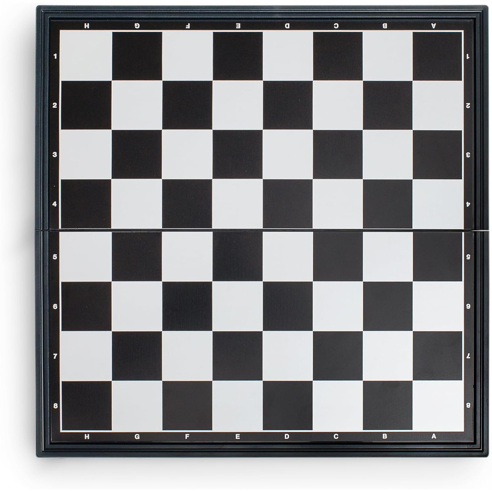 Travel Folding Magnetic Chess Set,9.8 In, 25 Cm,Folding And Portable Chess Board Games - Image 2